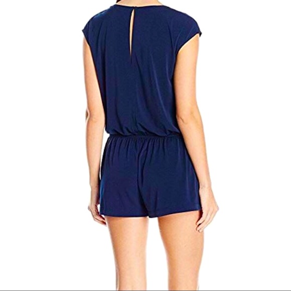 BCBGeneration | Cotton Romper With Pockets - Picture 2 of 8